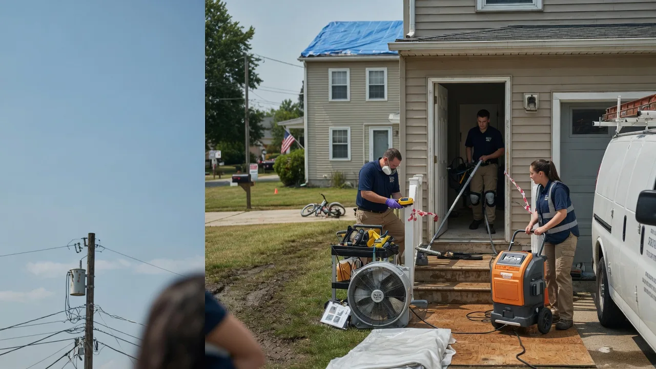 Water Damage Repair in Gilman, CT near me